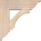 Ekena Millwork Imperial Traditional Smooth Bracket w/ Offset Brace, Douglas Fir, 7 1/2"W x 24"D x 24"H BKT0806X24X24IMP01SDF - alternate 3